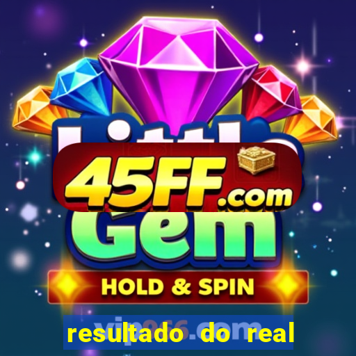 resultado do real cap deste domingo